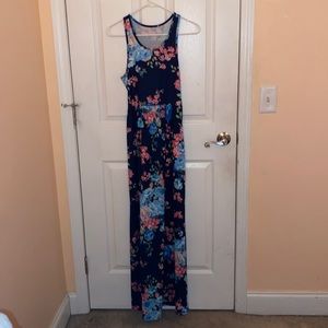 Flower print dress